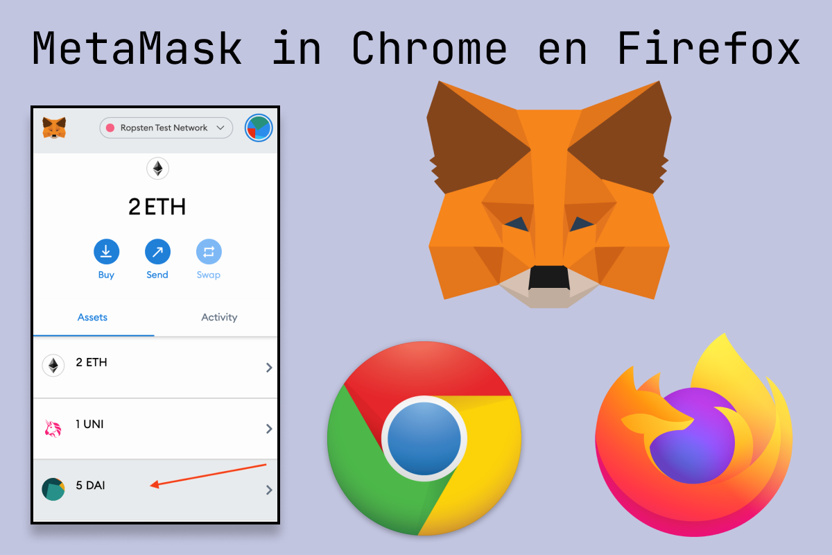 MetaMask in Chrome en Firefox installeren
